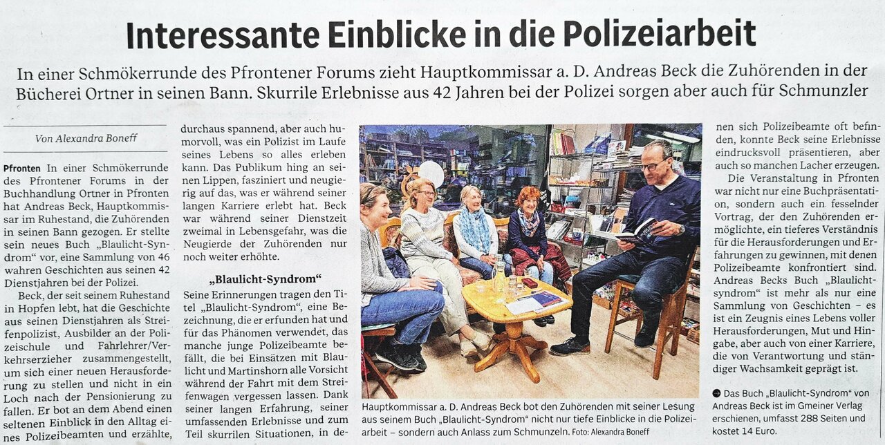 Zeitungsausschnitt